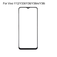 For Vivo Y12 Y33t Y36 Y36m Y36i Front Outer Glass Lens Touch Panel Screen Y 12 LCD Touch Glass Touchscreen Repair Parts