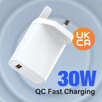 30W USB Charger Fast Charging QC3.0 USB Mobile Phone Charger For iPhone 15 14 13 12 Huawei Samsung S23 S22 Xiaomi Quick Charge