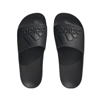 【adidas 愛迪達】Adilette Aqua 男鞋 女鞋 黑色 夏季 泳池 透氣 休閒 運動 舒適 拖鞋 IF7371
