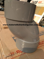 Socket S 3 inch sambungan unik spesial fitting pipa pvc melengkung