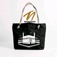 Nhaicha - tas tote bag wanita aesthetic kekinian tas tote bag kanvas tali sumbu hampers oleh-oleh ha
