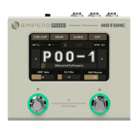 Original Hotone Ampero Mini Mp-50 Guitar Bass Amp Modeling Multi Effects Eu/us Power Adapter Stereo Otg Usb Audio