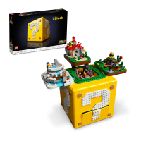 LEGO 樂高 超級瑪利歐系列 71395 64問號磚塊(模型 任天堂)
