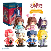 BanBao Blind Box The Land Of Warriors Douluo Dalu Continent Anime characters building blocks figure bricks friend Cartoon Toys