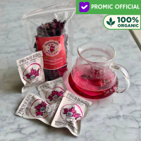 PROHERBS Teh Herbal Alami 100% Organik - Rosela Ungu / Roselle Flower