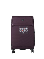 PW711 กระเป๋าเดินทางล้อลาก แบบผ้า Dark Purple 28 นิ้ว