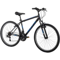Huffy Stone Mountain Hardtail Mountain Bike, 26", 21 Speed Shimano Twist Shifting, Front or Dual Suspension, Comfort Saddle