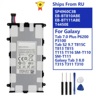 Battery SP4960C3B For Samsung Galaxy Tab 7.0 Plus P6200 P6210 P3110 P3100 Tab S2 T813 T815 T115 T116 T110 T111 Tab 3 T315 T310