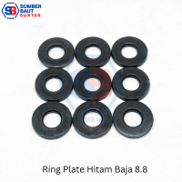 M16 Ring Plat Baja Hitam 5/8" Washer Plate 8.8 16mm Tebal 3mm