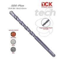 Mata Bor Tembok Beton Hammer Drill Bit DCK SDS-Plus - 18mm