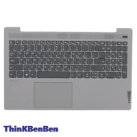 HB Hebrew IL Israel Platinum Keyboard Upper Case Palmrest Shell Cover For Lenovo Ideapad 5 15 ITL05 IIL05 ALC05 ARE05 5CB0X56308