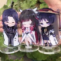 8CM Mô hình Standee Game Genshin Impact Shenhe Eula Fatui Doctor Dottore Cosplay in hình nhân vật 2