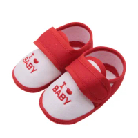 Children's Alphabet Printed Toddler Shoes Two-color Splicing Men's and Women's Children's Shoes Baby Breathable Casual Shoes