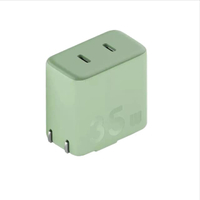 HA726 GaN 35W หัวชาร์จ iPhone (สีเขียว)
