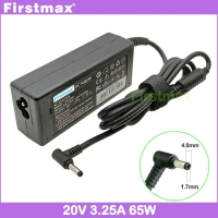 Laptop Power Supply 20V 3.25A 65W Charger for Lenovo IdeaPad 3-15ARE05 3-15IGL05 3-15IIL05 3-15IML05