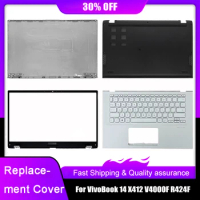 Laptop Back Top Cover For ASUS VivoBook 14 X412 V4000F R424F Front Bezel Palmrest With Keyboard Bottom Base Case A B C D Shell