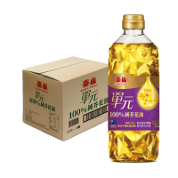【泰山】單元100%純芥花油1L×12瓶