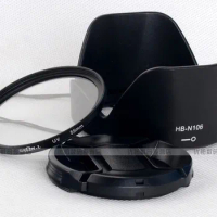 3 in 1 HB-N106 lens hood +UV filter + Lens cap cover for For nikon AF-P 18-55mm D3300 D5300 D3400 D5600 D3500 D350