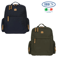 BRIC S 義大利時尚 X-Travel 後背包 可固定於拉桿(公事包/手提包/電腦包/後背包)