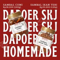 Sambal Cumi / Sambal Ikan Teri Homemade Ikan Teri