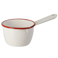 《ibili》琺瑯牛奶鍋(紅10cm) | 醬汁鍋 煮醬鍋 牛奶鍋