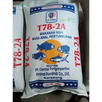 PAKAN PELET IKAN "TURBO T78-2A" Gurame,Nila,Mas,Bandeng Paket 10 Kg