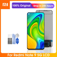 6.63" Original New LCD For Xiaomi Redmi Note 9T LCD Display Touch Screen Digiziter Assembly For Redmi Note 9 5G LCD Assembly
