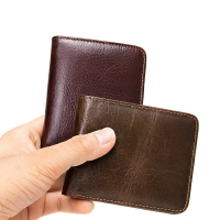 短夾真皮錢包-RFID復古耐用牛皮男包包2款74cb12【獨家進口】【米蘭精品】