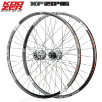 KOOZER XF2046 mountain bike aluminum alloy wheels 26/27.5/29 inches, front 2 rear 4 bearings MTB XD wheels