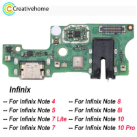 Charging Port Board Replacement Part For Infinix Note 4 Note 5 Note 7 Lite Note 7 Note 8 Note 8i Note 10 Note 10 Pro