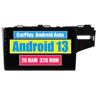 RoverOne Android 13 CarPlay Car Radio for Honda Jazz 3 2015 - 2020 Fit 3 GP GK 2013 - 2020 Multimedia GPS Navigation Intelligent