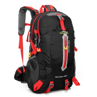40L Bike Bag Large capacity Water Resistant Travel Backpack Camp Hike Laptop Daypack Trekking Climb Back Bags For Men Women