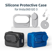 For Insta360 GO3 Silicone Case Action Camera Protective Accessory For INSTA360 GO3 Case
