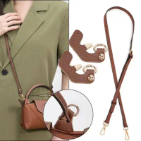 Women Replacement Transformation Crossbody Bags Accessories Hang Buckle Genuine Leather Strap Handbag Belts For Longchamp