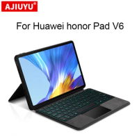 Keyboard Case For Huawei Honor Pad V6 10.4" KRJ-W09 KRJ-AN00 Honor Pad V7 KRJ2-W09 Cover French Hebrew Portuguese Keyboard Cover