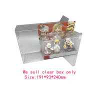Transparent clear PET Case For amiibo Xenoblade 2 Pyra game display storage box cover