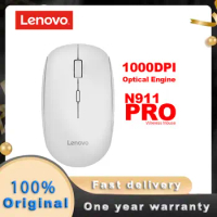 Lenovo N911 Pro Wireless Silent Mouse with 2.4 GHz 1000DPI Opitical Engine Mouse for Laptop Computer Windows 10 8 7