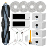 Accessories Kit for Ecovacs Deebot T20 Omni, Replacement Parts for Ecovacs Deebot T20 E Omni Vacuum Cleaner Main Brush