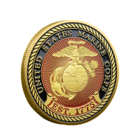 Marine Corps E5 Challenge Coin USMC SGT Rank Military Coin Sergeant Challenge Coin