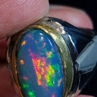 Batu kalimaya Afrika Asli natural dengan kembang jarong Top quality menyala pagi siang sore..