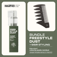 Hairnerds Professional FreestyleDust Powder + Texture Comb