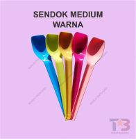 Sendok Makan Medium WARNA SUAPI ISI 25bj / Sendok Plastik Medium