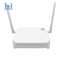 25PCS UM H3-1S 4GE WLAN GPON ONU ONT+2.4G/5G DUAL BAND WIFI +5DB ANTENNA FTTH ROUTER FIBER IN HOME FREE SHIPPING ENGLISH VERSION