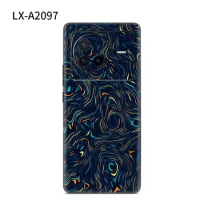 Chaos Multicolored 3M Decal Wrap Skin Film For VIVO X80 Case Back Cover Protector For Vivo X80Pro Ultra Thin Stickers