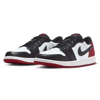 NIKE 耐吉 Air Jordan 1 Retro Low OG Black Toe 黑紅腳趾 黑頭(CZ0790-106)