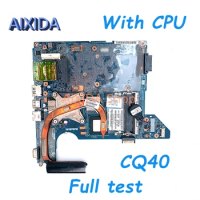 AIXIDA JAL50 LA-4103P 590316-001 577512-001 578600-001 Laptop Motherboard for HP Compaq CQ40 Main board GeForce G103M Free CPU