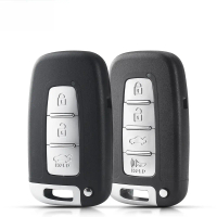 เคสกุญแจรีโมท 2 3 4 ปุ่ม, Fob สำหรับ Kia, สำหรับ I30 I45 Ix35 Genesis Equus Veloster Tucson Sonata E
