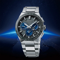 SEIKO 精工 Astron GPS衛星定位雙時區鈦金屬手錶 送禮推薦 (SSH119J1/5X53-0BV0D)_SK045