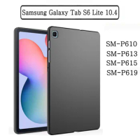 Soft Silicone Case For Samsung Galaxy Tab S6 Lite 10.4 2020 2022 SM-P610 SM-P615 SM-P613 SM-P619 Flexible TPU Black Shell