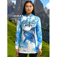 Sahabat Lama Shop Baju Mancing Tipe Hoodie Bertopi Desain Ikan untuk Pria Baju Mancing Fishing Sport